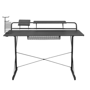 Escritorio Gamer Techni Sport Carbono / Negro / MDF / Metal